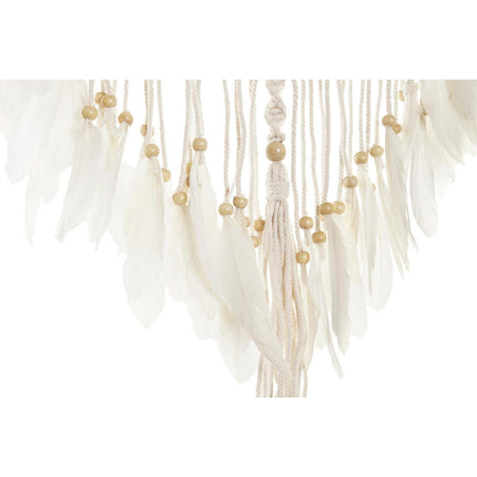 Traumfänger DKD Home Decor Federn Lila grün Bunt 40 x 2 x 120 cm Boho (2 Stück)