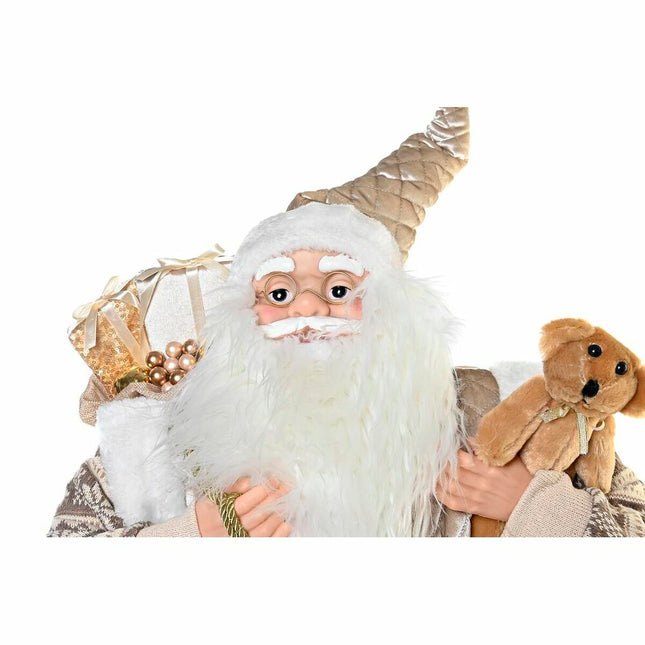 Dekoration DKD Home Decor Weihnachtsmann Polyester PVC (45 x 34 x 80 cm)