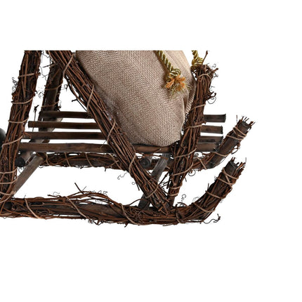Deko-Figur DKD Home Decor Weihnachten Weihnachtsmann Holz Polyester (42 x 22 x 48 cm)