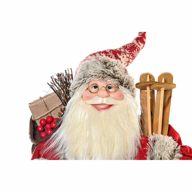 Weihnachtsschmuck DKD Home Decor Holz Polyester PVC (32 x 20 x 63 cm)
