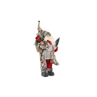 Deko-Figur DKD Home Decor Weihnachtsmann Rot Grau Polyester PVC (32 x 20 x 63 cm)