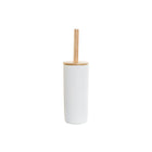 Toilettenbürste DKD Home Decor natürlich Weiß Steingut (10 x 10 x 38 cm)