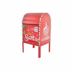 Briefkasten DKD Home Decor Rot Metall Weiß (29 x 24 x 52 cm)