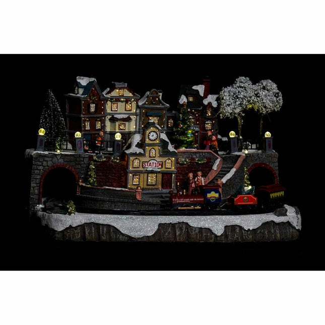 Dekoration DKD Home Decor Bewegungsmelder LED Leicht Musikalisch Harz (45 x 28 x 24 cm)