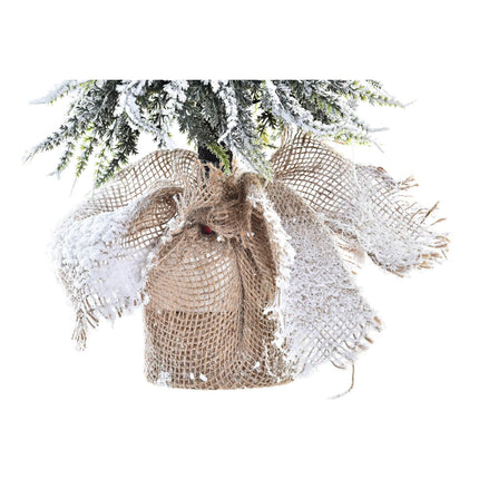 Weihnachtsbaum DKD Home Decor Rot Weiß grün PVC Verschneit 25 x 25 x 65 cm