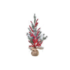Weihnachtsbaum DKD Home Decor natürlich Rot grün 70 cm PVC (35 x 35 x 70 cm)