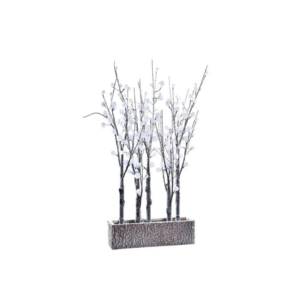 Weihnachtsbaum DKD Home Decor Braun Weiß 70 cm PVC (33 x 10 x 70 cm)
