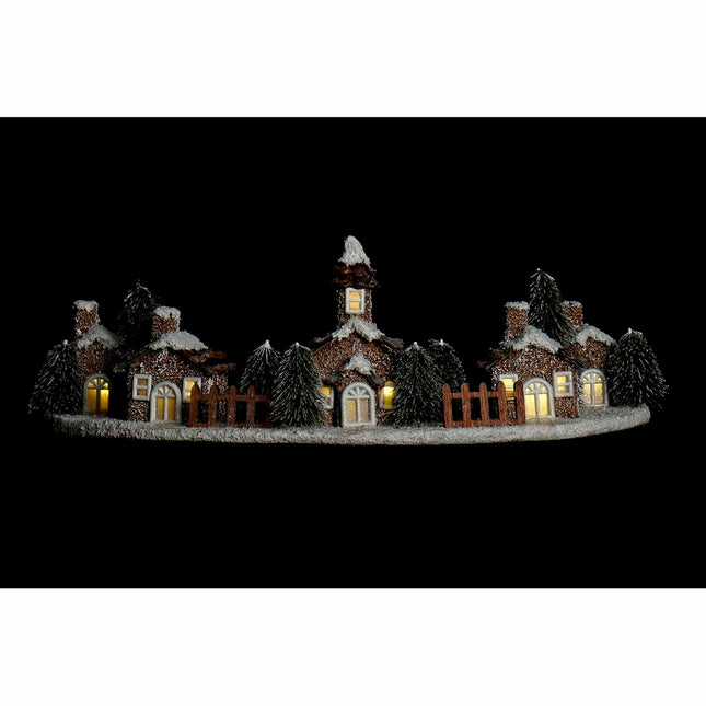 Leuchtende Dekoration DKD Home Decor Weihnachten Verschneit (61 x 31 x 21 cm)