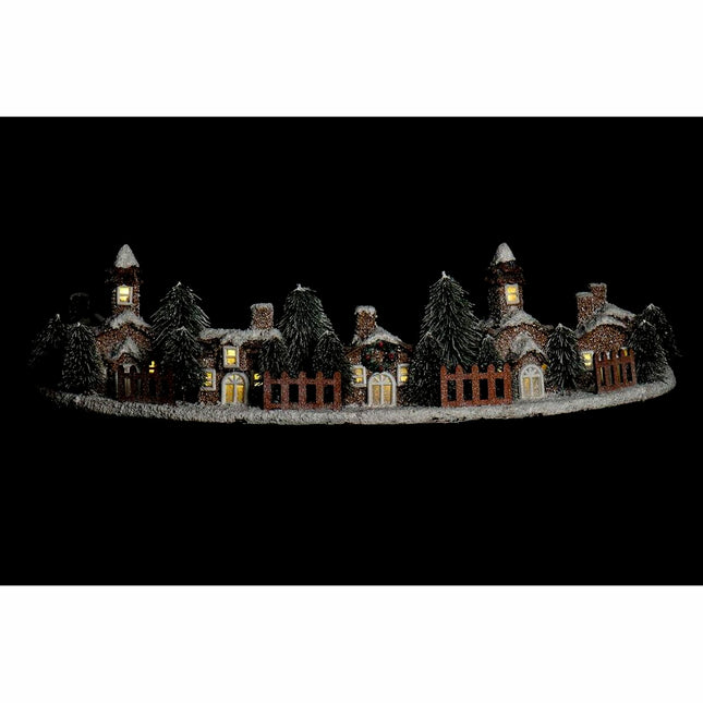 Weihnachtsbaum-Schürze DKD Home Decor Verschneit (80 x 40 x 21 cm)