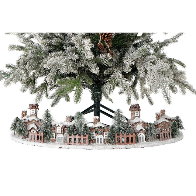 Weihnachtsbaum-Schürze DKD Home Decor Verschneit (80 x 40 x 21 cm)