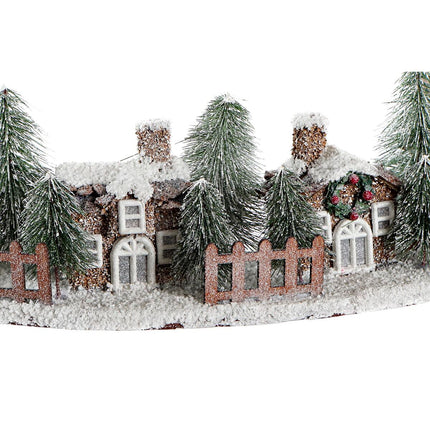 Weihnachtsbaum-Schürze DKD Home Decor Verschneit (80 x 40 x 21 cm)