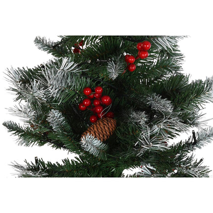 Weihnachtsbaum DKD Home Decor Metall grün PE (80 x 80 x 183 cm)
