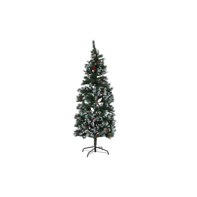 Weihnachtsbaum DKD Home Decor Metall grün PE (80 x 80 x 183 cm)