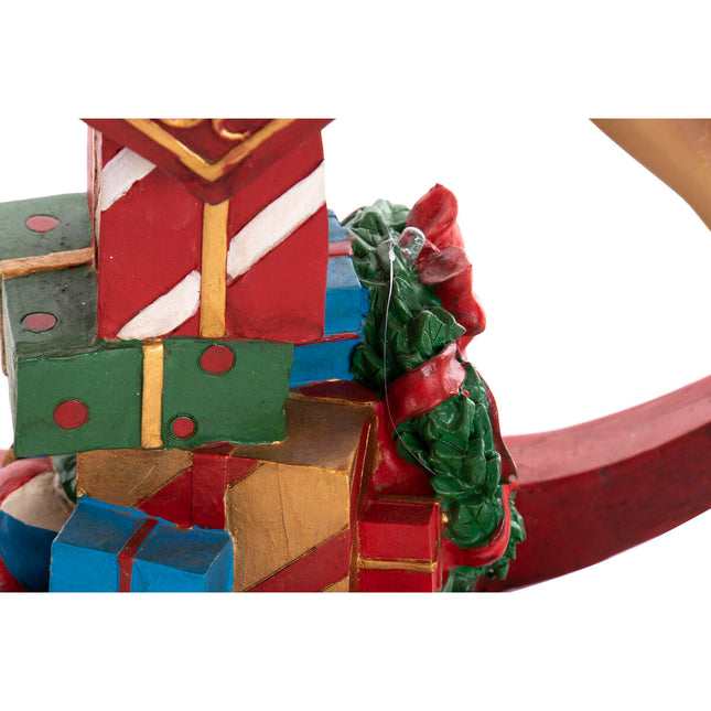 Weihnachtsschmuck DKD Home Decor Pferd Harz (34 x 10 x 32 cm)