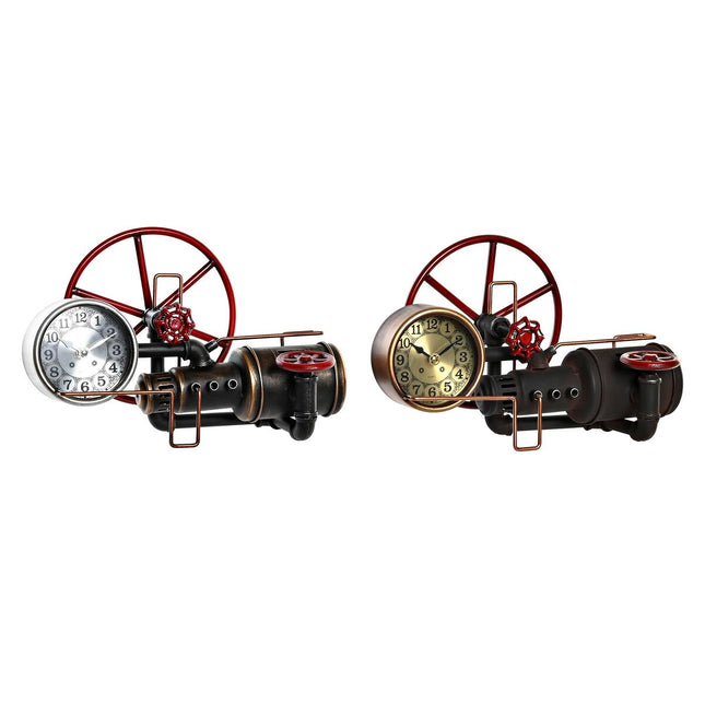 Bordur DKD Home Decor Silberfarben Gold Eisen Vintage 40 x 20 x 26 cm (2 Stück)