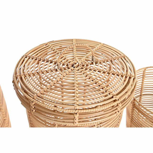 Korb-Set DKD Home Decor 42 x 42 x 48 cm Metall Polypropylen Boho