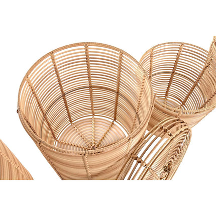 Korb-Set DKD Home Decor 42 x 42 x 48 cm Metall Polypropylen Boho