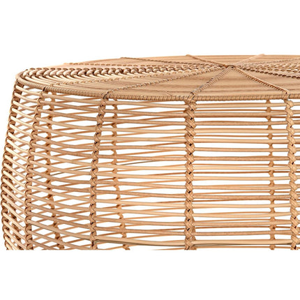 Tisch DKD Home Decor natürlich Metall Polypropylen (70 x 70 x 38 cm)