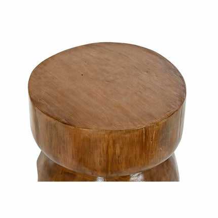 Beistelltisch DKD Home Decor natürlich Weiß Hellbraun Albassia-Holz (29 x 29 x 51 cm) (30 x 30 x 50 cm)