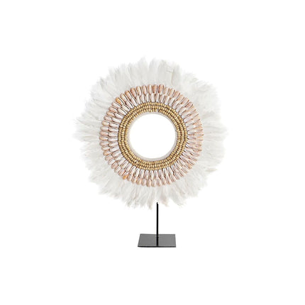 Deko-Figur DKD Home Decor Eisen Feder (50 x 12,5 x 59 cm)