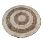 Teppich DKD Home Decor natürlich Beige Boho (150 x 150 x 1 cm)