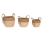 Korb-Set DKD Home Decor Faser (38 x 38 x 33 cm)