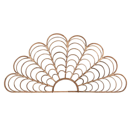 Kopfende des Betts DKD Home Decor natürlich Rattan 178 x 4 x 90 cm 178 x 3 x 85 cm