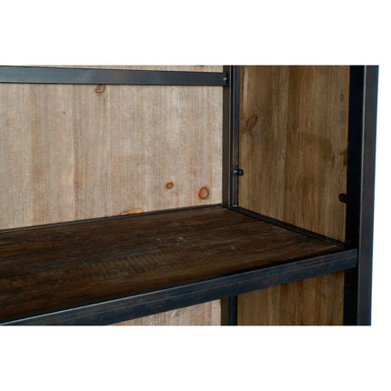Displayständer DKD Home Decor Metall Recyceltes Holz (127 x 36 x 202 cm)