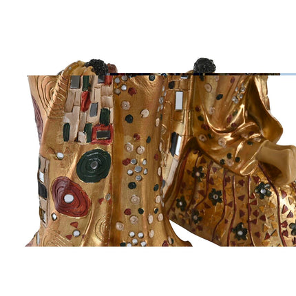 Deko-Figur DKD Home Decor 18 x 14 x 34,5 cm Gelb Ehepaar (2 Stück)