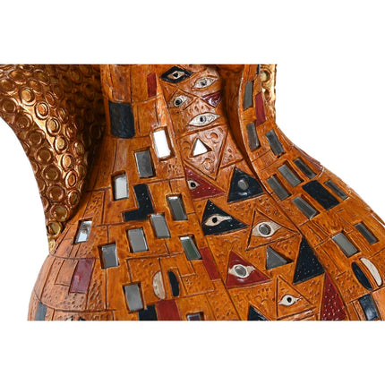 Deko-Figur DKD Home Decor Gelb Harz (21,5 x 18,5 x 31 cm)