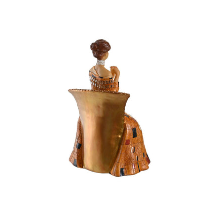 Deko-Figur DKD Home Decor Gelb Harz (21,5 x 18,5 x 31 cm)