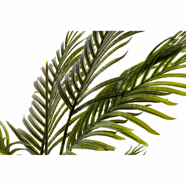 Dekorationspflanze DKD Home Decor 89 x 89 x 135 cm Zement Polyäthylen grün Polypropylen Tropical Palme