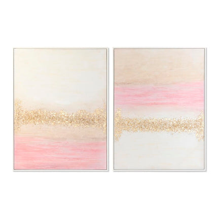 Bild DKD Home Decor abstrakt 90 x 4 x 120 cm Moderne (2 Stück)