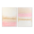 Bild DKD Home Decor abstrakt 90 x 4 x 120 cm Moderne (2 Stück)