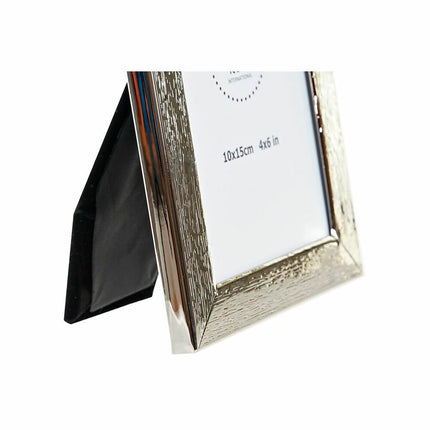 Fotorahmen DKD Home Decor 12 x 2 x 17 cm Silberfarben Metall