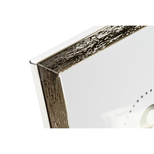 Fotorahmen DKD Home Decor 22 x 2 x 27 cm Silberfarben Metall