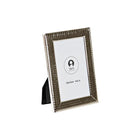 Fotorahmen DKD Home Decor 12 x 2 x 17 cm Silberfarben Metall Shabby Chic