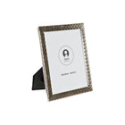 Fotorahmen DKD Home Decor 23,5 x 2 x 28,5 cm Silberfarben Metall Shabby Chic