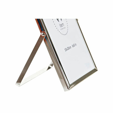 Fotorahmen DKD Home Decor 16 x 2 x 21 cm Silberfarben Metall