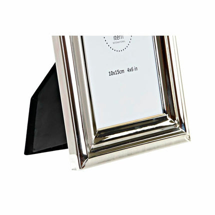 Fotorahmen DKD Home Decor Silberfarben Metall 15 x 2 x 20 cm