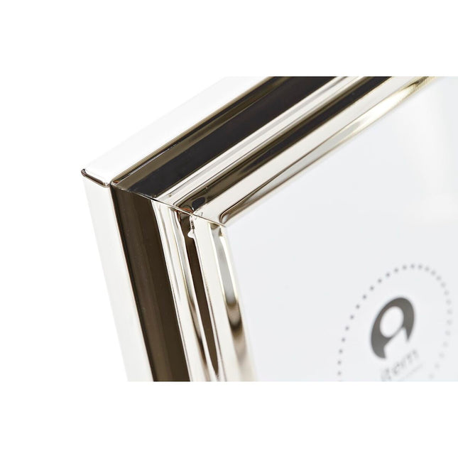 Fotorahmen DKD Home Decor Silberfarben Metall 15 x 2 x 20 cm