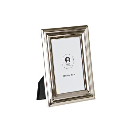 Fotorahmen DKD Home Decor Silberfarben Metall 15 x 2 x 20 cm