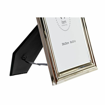 Fotorahmen DKD Home Decor 25 x 2 x 30 cm Silberfarben Metall
