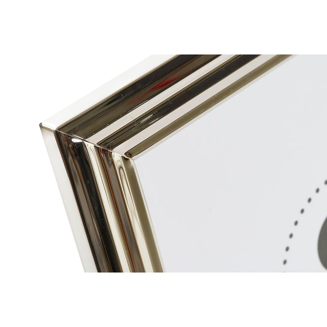 Fotorahmen DKD Home Decor 25 x 2 x 30 cm Silberfarben Metall