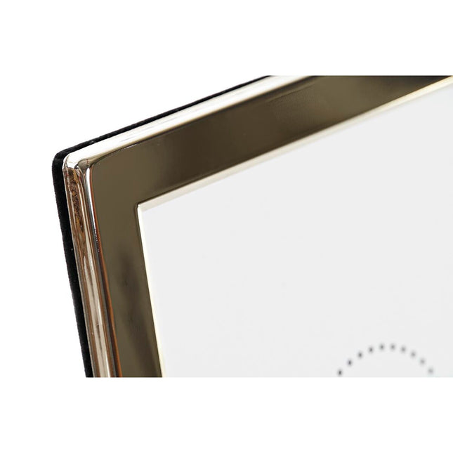 Fotorahmen DKD Home Decor Silberfarben Metall 18 x 2 x 23 cm