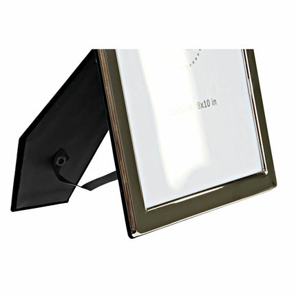 Fotorahmen DKD Home Decor 23 x 2 x 28 cm Kristall Silberfarben Metall