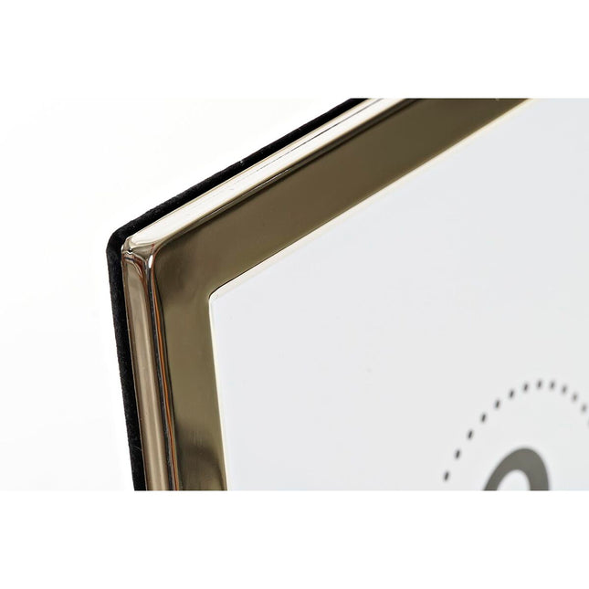 Fotorahmen DKD Home Decor 23 x 2 x 28 cm Kristall Silberfarben Metall
