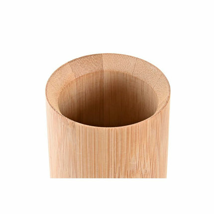 Zahnbürstenhalter DKD Home Decor natürlich Bambus PP (7 x 7 x 11 cm)