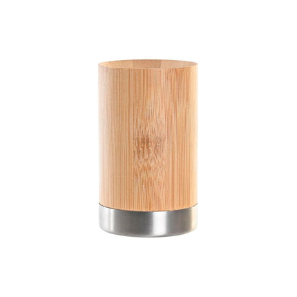 Zahnbürstenhalter DKD Home Decor natürlich Bambus PP (7 x 7 x 11 cm)