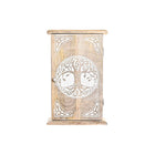 Schlüsselschrank DKD Home Decor Braun Weiß Mango-Holz (18 x 7,5 x 28 cm)